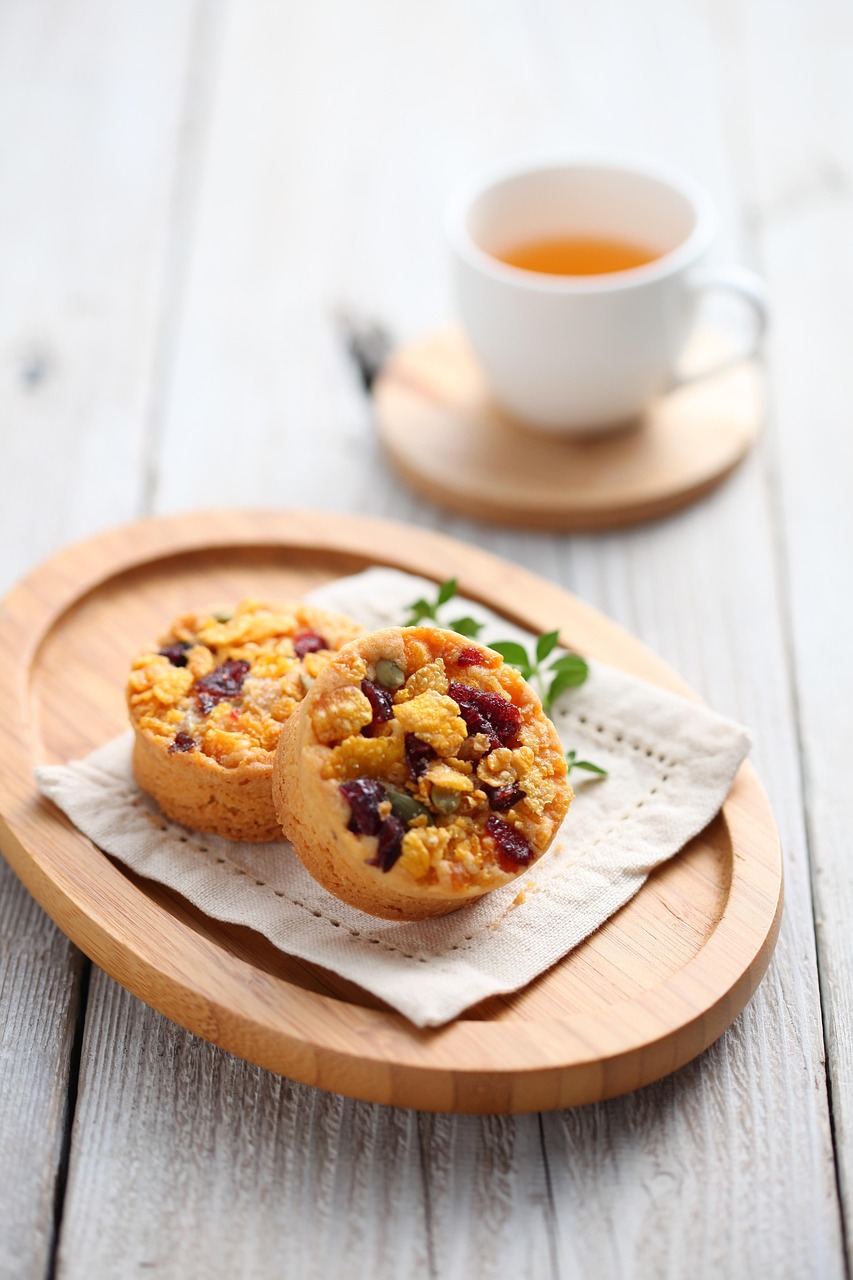 food, biscuit, dessert, delicious, sweet, berry, cookies, recipe